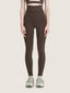 Legging ceinture large et détail coutures
