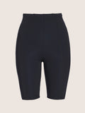 High waisted biker shorts
