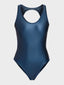Maillot de bain une pièce irisé dos ouvert