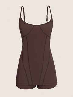 Robe-maillot détail corset