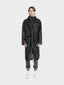 Unisex hi tec zip adjustable ripstop long transparent windbreaker
