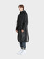 Unisex hi tec zip adjustable ripstop long transparent windbreaker
