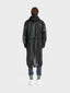 Unisex hi tec zip adjustable ripstop long transparent windbreaker