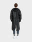 Unisex hi tec zip adjustable ripstop long transparent windbreaker