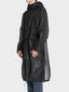 Unisex hi tec zip adjustable ripstop long transparent windbreaker