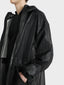 Unisex hi tec zip adjustable ripstop long transparent windbreaker