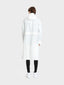 Unisex zip adjustable ripstop long windbreaker