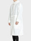 Unisex zip adjustable ripstop long windbreaker