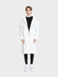 Unisex zip adjustable ripstop long windbreaker