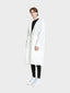Unisex zip adjustable ripstop long windbreaker