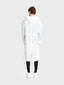 Unisex zip adjustable ripstop long windbreaker