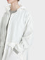 Unisex zip adjustable ripstop long windbreaker