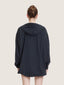 Zip stretch taffeta adjustable windbreaker