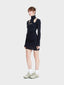 Three piece cotton knit mini dress | Ernest Leoty