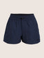 Unisex running stretch taffeta shorts zip pockets