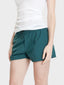Unisex running ripstop shorts zip pockets