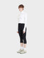 Long sleeve fitted cropped zip jacket