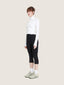 Long sleeve fitted cropped zip jacket