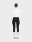 Long sleeve fitted cropped zip jacket
