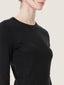 T-shirt à manches longues détail corset