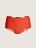 Hight waisted doubled swimsuit briefs