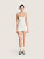 Soft cotton corset style mini dress with shorts | Ernest Leoty