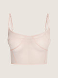 Mesh bustier bra