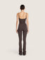 Flare cut soft cotton leggings | Ernest Leoty