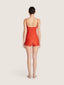 Corset style one piece fitted swim skorts | Ernest Leoty