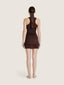 Cotton knit mini tank dress | Ernest Leoty