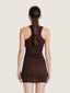 Cotton knit mini tank dress | Ernest Leoty