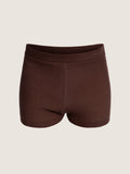 Cotton knit mini short