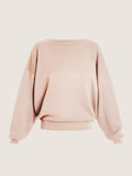 Cotton milano knit sweater