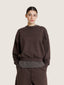 Fleece sweater with flatlocks | Ernest Leoty
