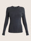Corset bra cut soft cotton long sleeve t shirt | Ernest Leoty