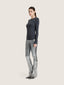 Corset bra cut soft cotton long sleeve t shirt | Ernest Leoty