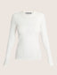 Corset bra cut soft cotton long sleeve t shirt | Ernest Leoty