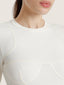Corset bra cut soft cotton long sleeve t shirt | Ernest Leoty