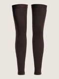 Long stretch heavy knit  legwear