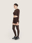 Long stretch heavy knit  legwear