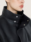 Oversize unisex leather jacket | Ernest Leoty