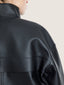 Oversize unisex leather jacket | Ernest Leoty