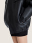 Oversize unisex leather jacket | Ernest Leoty