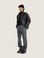 Oversize unisex leather jacket | Ernest Leoty