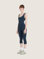 Midi length corset jumpsuit