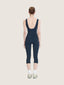 Midi length corset jumpsuit