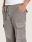 Unisex cargo velvet jogg pants | Ernest Leoty