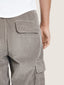 Unisex cargo velvet jogg pants | Ernest Leoty