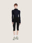 Long sleeve turtle neck cotton knit crop top | Ernest Leoty