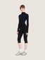 Long sleeve turtle neck cotton knit crop top | Ernest Leoty